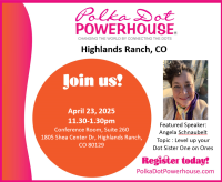 Highlands Ranch Wed April 23 2025 | In Person Connect | 11.30am -1.30pm MST | Bring a lunch