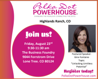 Highlands Ranch Fri Aug 23rd 2024 | Connect Meeting 9.30-11.30am MST