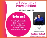 Highlands Ranch Thurs Jan 9th 2025 | Connect Meeting 9.30-11.30am MST