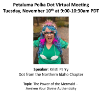 Petaluma Polka Dot Powerhouse Virtual Connect at 9am Featuring Kristi Parry