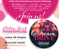 November 6 Lewes Chapter Luncheon 11:30-1:30 EST