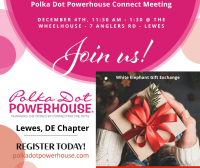 December 4 Lewes Chapter Luncheon 11:30-1:30 EST