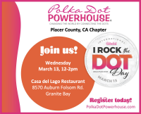 Placer County, CA OPEN HOUSE Lunch Meeting In Person March 13th (12-2pm PST)