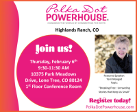 Highlands Ranch Thurs Feb 6th 2025 | Connect Meeting 9.30-11.30am MST