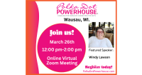Virtual Lunch Connection 12-2pm CST Wausau, WI -- March 26th